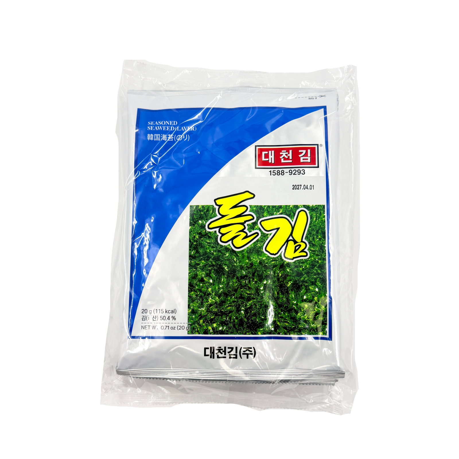 ROASTED LAVER DOLKINM (20G*4)*10 대천김 돌김 전장김